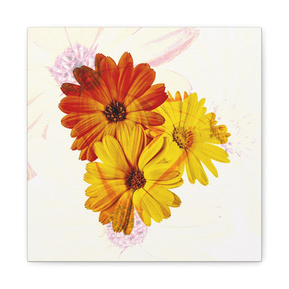 Collection Signature "FLORAL Numéro 13" sur Toile Fine Art sur Toile / Epaisseur 3,2cm - 1'25 po