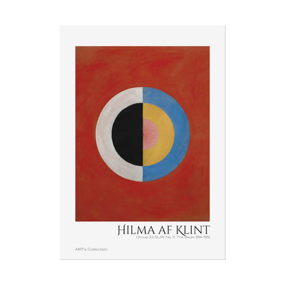 Group IX,SUW, No. 17. The Swan (1914-1915) by Hilma af Klint  / Affiche imprimée - Série ART's Collection