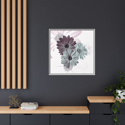Collection Signature "FLORAL Numéro 15" sur Toile encadrée avec caisse américaine