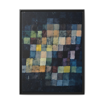 Old sound (1925) ) by Paul Klee  / Toile encadrée sur caisse américaine