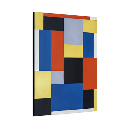 Composition XX (1920) by Theo van Doesburg  / Reproduction Fine Art sur Toile / Epaisseur 3.2 cm - 1.25 inch