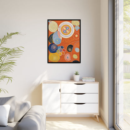 Group IV, No. 3. The Ten Largest, Youth (1907 by Hilma af Klint   / Toile encadrée sur caisse américaine