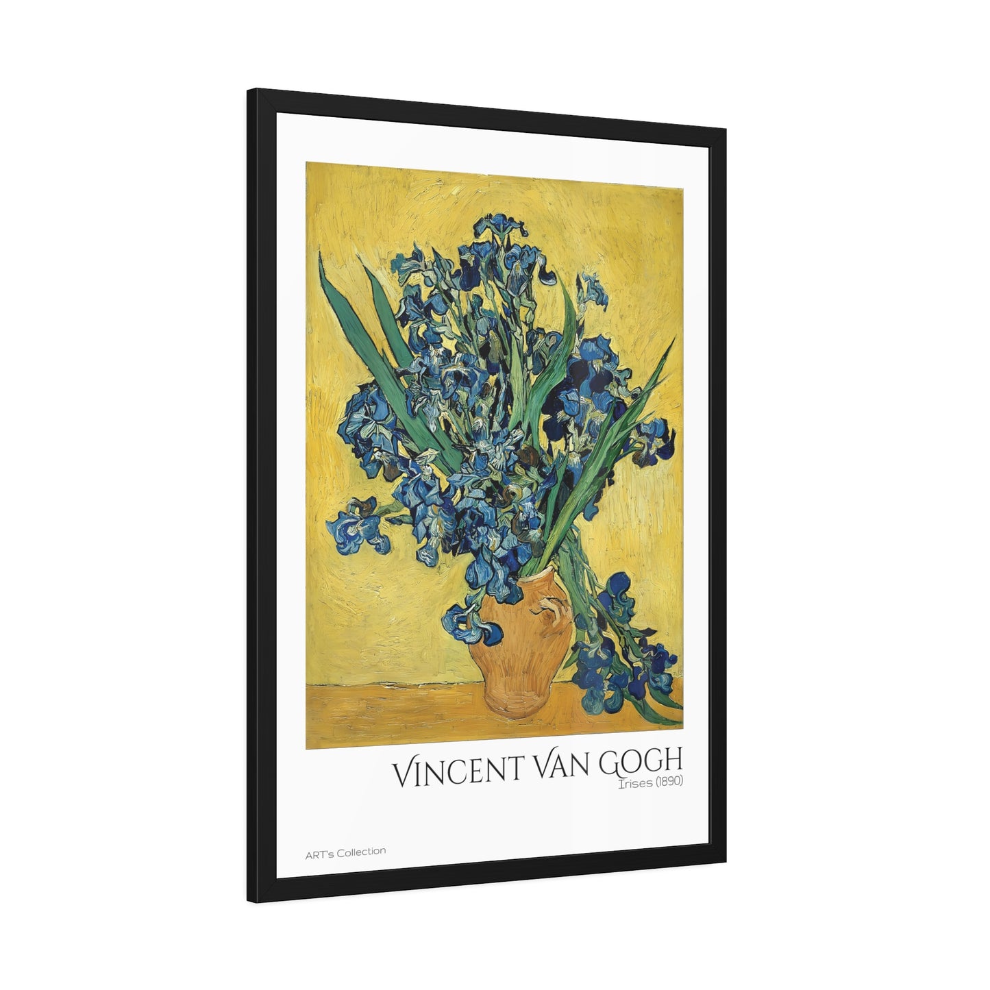 Irises (1890) by Vincent Van Gogh / Affiche Encadrée série ART's Collection
