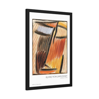 Meditation (1937) by Alexej von Jawlensky  / Affiche Encadrée série ART's Collection