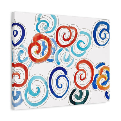 Escargots (1953) by Henri Matisse / Reproduction Fine Art sur Toile / Flanc Large Epaisseur 3.2 cm - 1.25 inch