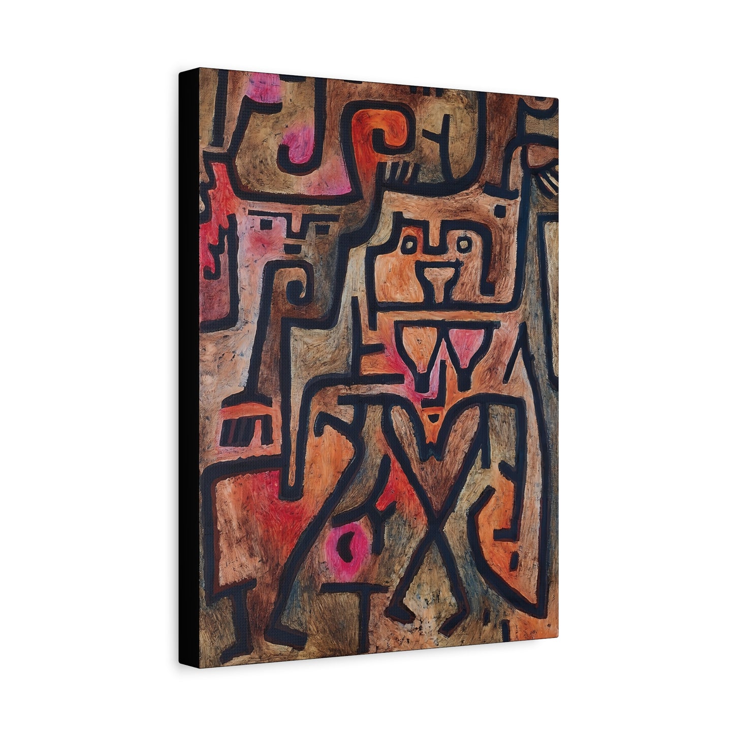 Forest Witches (1938) by Paul Klee / Reproduction Fine Art sur Toile / Epaisseur 3,2cm - 1'25 po
