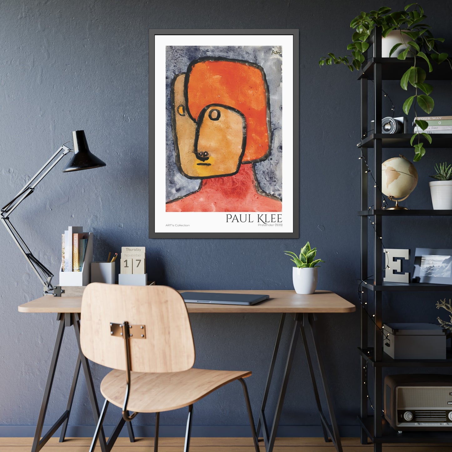 Pretender (1939)  by Paul Klee / Affiche Encadrée série ART's Collection