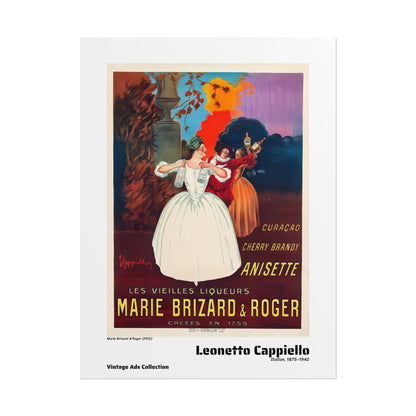 Marie Brizard & Roger (1912) by Leonetto Cappiello / Affiche imprimée - Série Vintage Ads Collection
