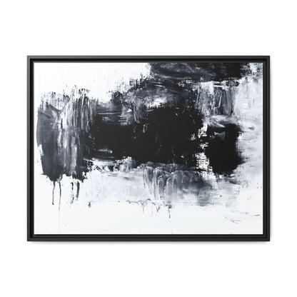 Tableau Beaux Arts Darkside "Série Sign Collections" / Toile encadrée sur caisse américaine