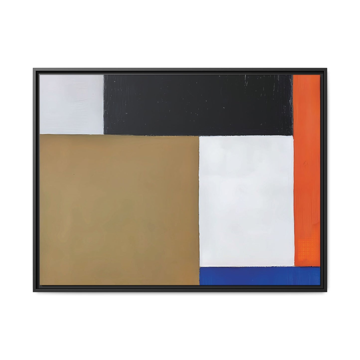 Composition (1923-1924) by Theo van Doesburg  / Toile encadrée sur caisse américaine