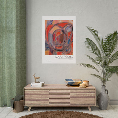 Komposition, Rund- und Ovalformen (Ca. 1930) by Adolf Hölzel / Affiche imprimée - Série ART's Collection