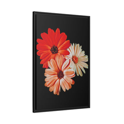 Collection Signature "FLORAL Numéro 7" sur Toile encadrée avec caisse américaine