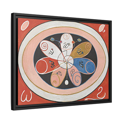 Evolution, No. 15, Group IV, The Seven-pointed Stars (1907) byHilma af Klint  / Toile encadrée sur caisse américaine