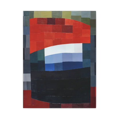 My Sky is Red (1933)  by Otto Freundlich  / Reproduction Fine Art sur Toile / Epaisseur 3,2cm - 1'25 po