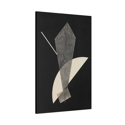 Konstruktion V (1923) by László Moholy-Nagy  / Reproduction Fine Art sur Toile /  Epaisseur 3.2 cm - 1.25 inch