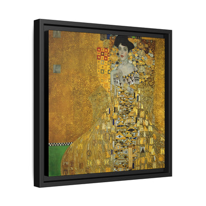 Portrait of Adele Bloch-Bauer I (1907)  by Gustav Klimt / Toile encadrée sur caisse américaine