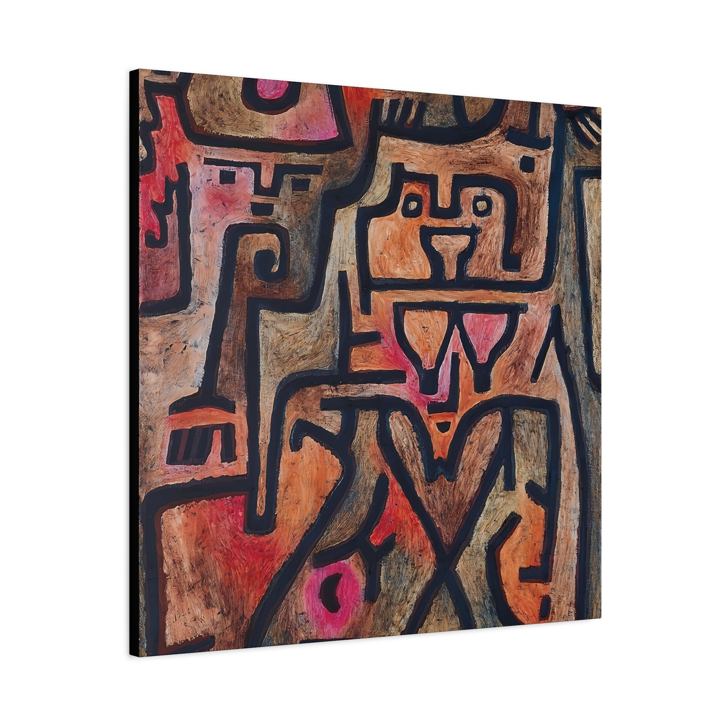 Forest Witches (1938) by Paul Klee / Reproduction Fine Art sur Toile / Epaisseur 3,2cm - 1'25 po