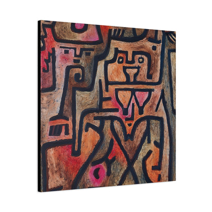 Forest Witches (1938) by Paul Klee / Reproduction Fine Art sur Toile / Epaisseur 3,2cm - 1'25 po