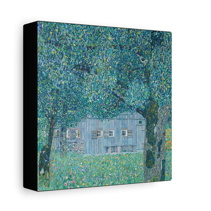 Bauernhaus in Buchberg (1911)  by Gustav Klimt / Reproduction Fine Art sur Toile / Flanc Large Epaisseur 3.2 cm - 1.25 inch