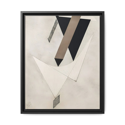 Kestnermappe Proun, Rob. Levnis and Chapman GmbH Hannover #4 (1923) by El Lissitzky / Toile encadrée sur caisse américaine