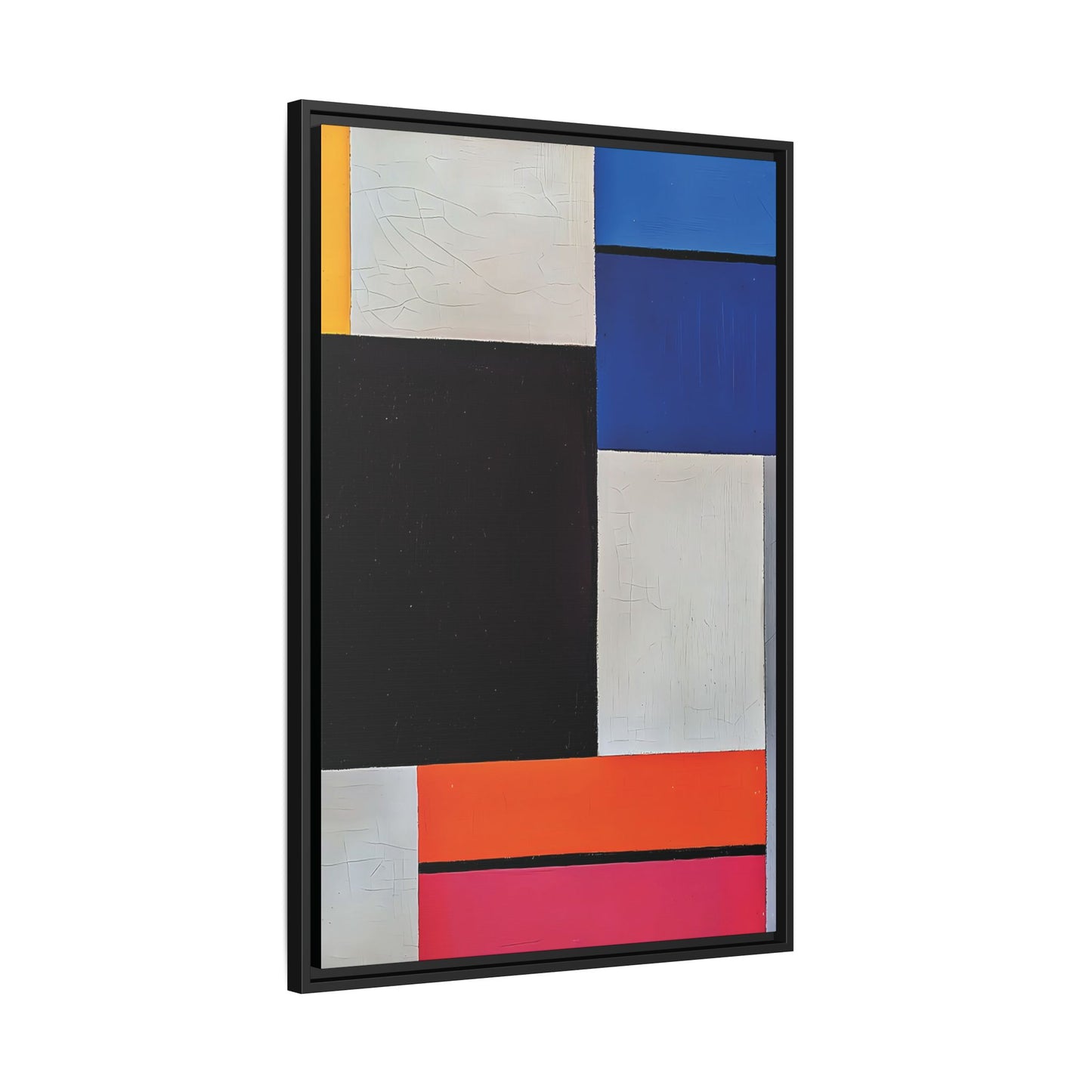 Composition XXI (1923) by Theo van Doesburg  / Toile encadrée sur caisse américaine