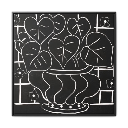 Corbeille de bégonias I (1938) by Henri Matisse / Toile encadrée sur caisse américaine
