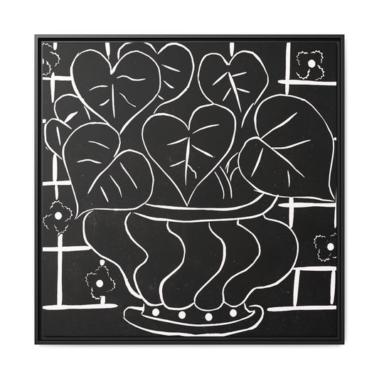 Corbeille de bégonias I (1938) by Henri Matisse / Toile encadrée sur caisse américaine