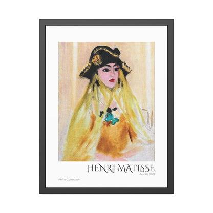 Ancilla (1921) by Henri Matisse  / Affiche Encadrée série ART's Collection