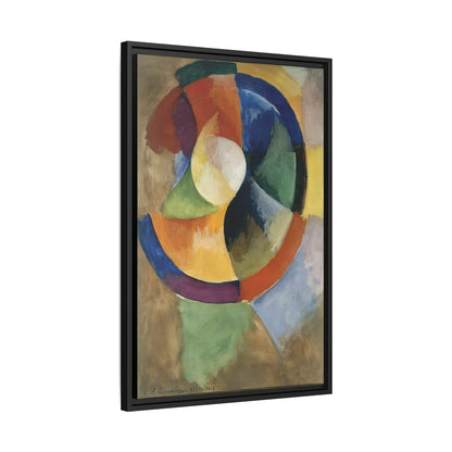 Formes circulaires, Soleil Numéro 2 (1912-13)  by Robert Delaunay  / Toile encadrée sur caisse américaine