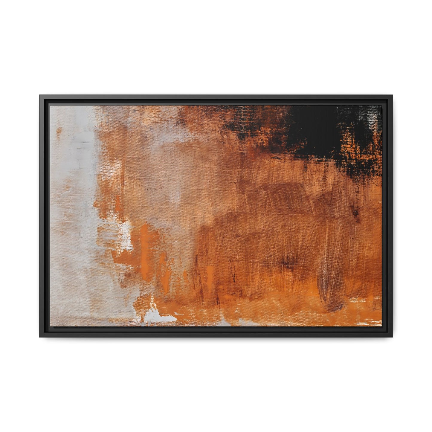 Tableau Contemporain Maize "Série Sign Collections" / Toile encadrée sur caisse américaine