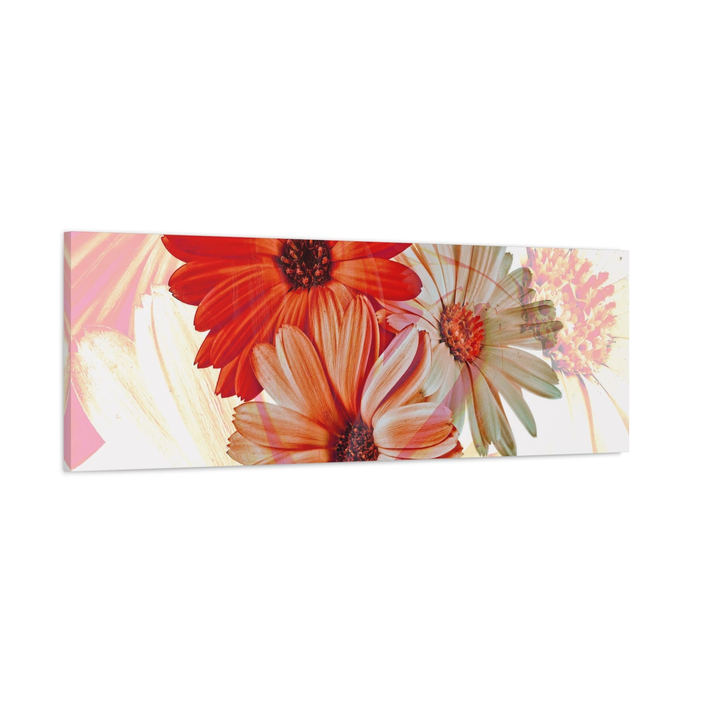 Collection Signature "FLORAL Numéro 18" sur Toile Fine Art sur Toile / Epaisseur 3,2cm - 1'25 po