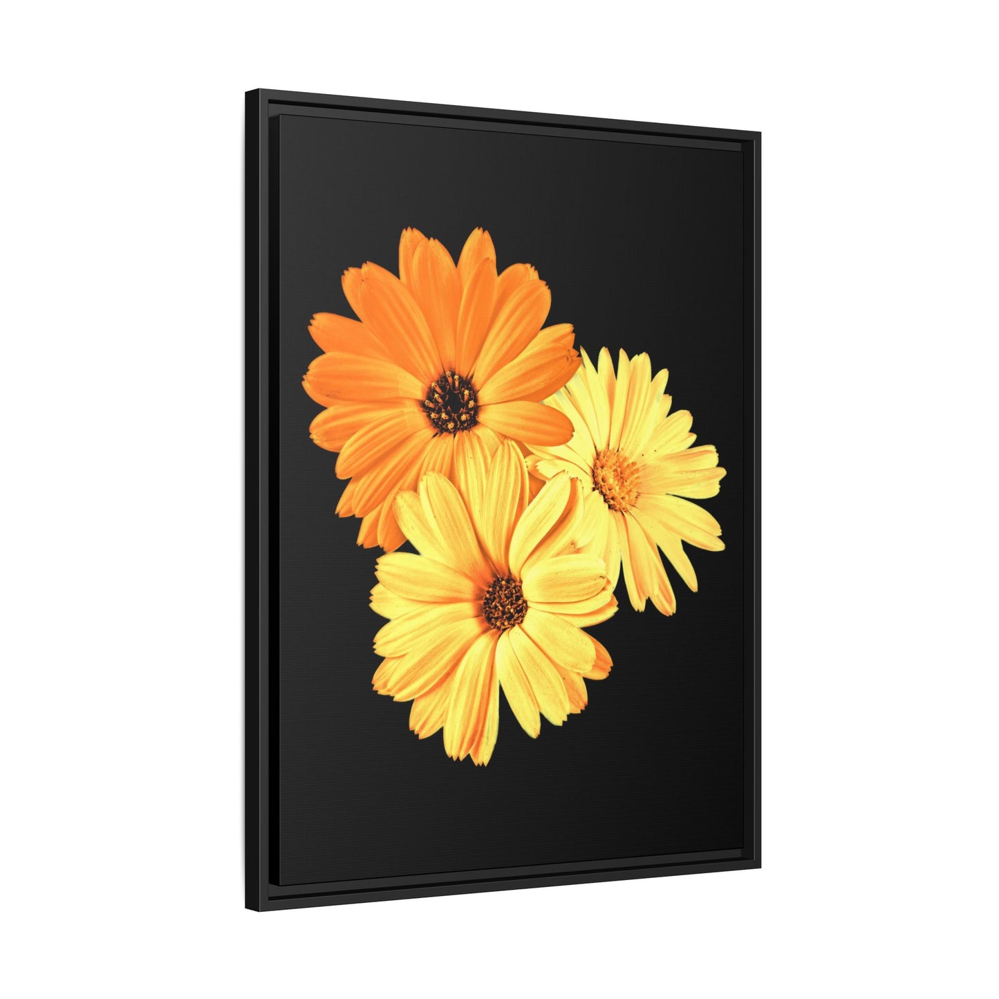 Collection Signature "FLORAL Numéro 8" sur Toile encadrée avec caisse américaine
