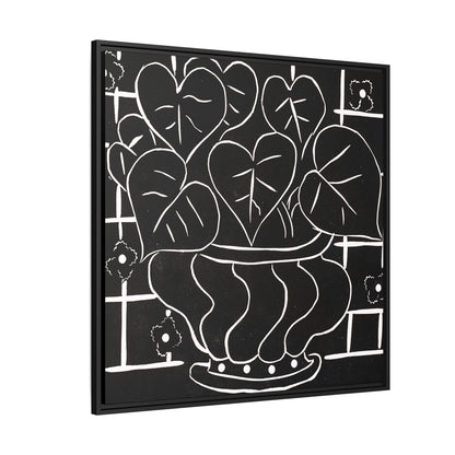 Corbeille de bégonias I (1938) by Henri Matisse / Toile encadrée sur caisse américaine