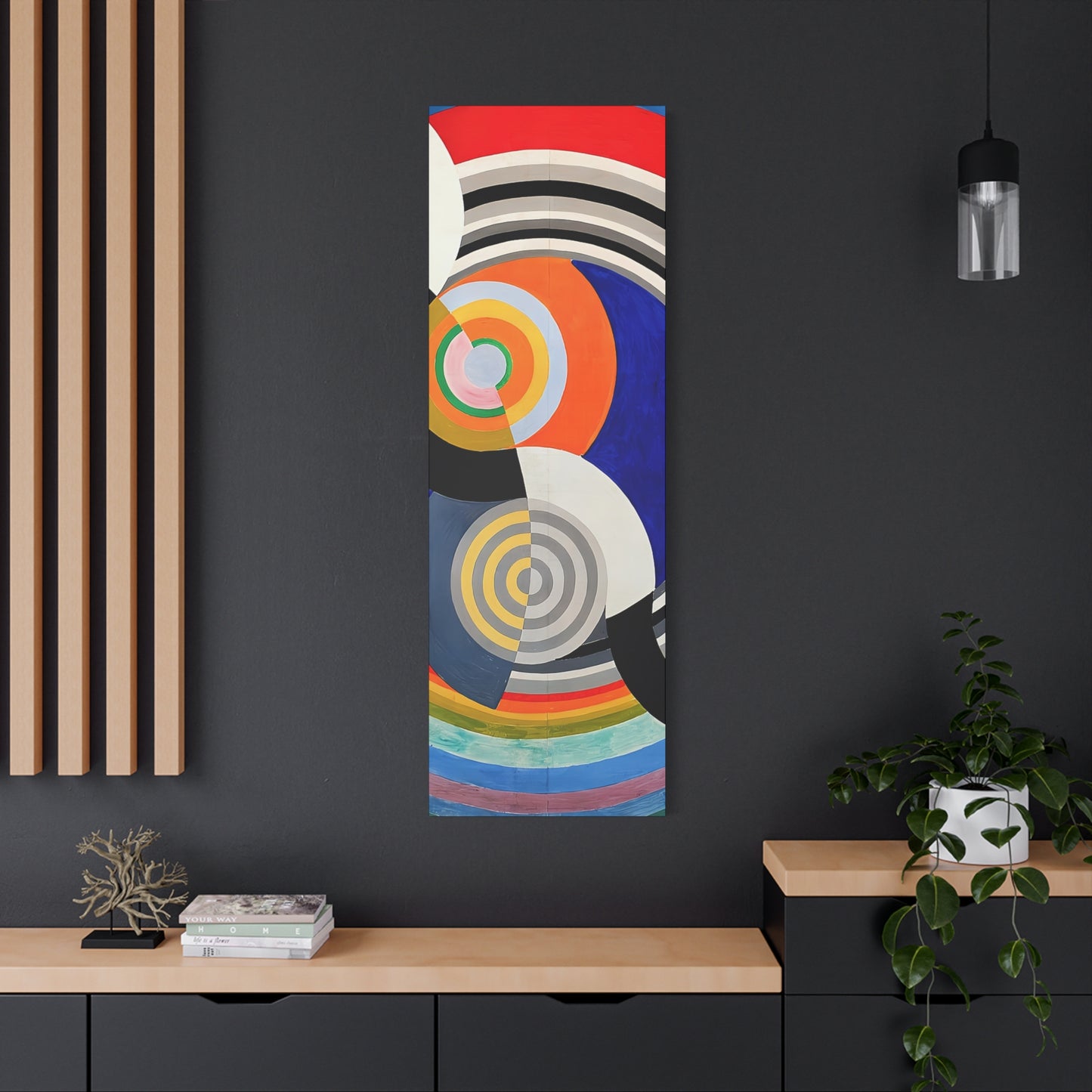 Rythme numéro 2 (1938)  by Robert Delaunay / Reproduction Fine Art sur Toile / Epaisseur 3,2cm - 1'25 po