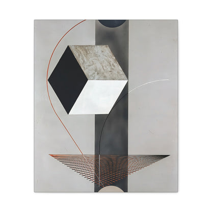 Proun 99 (ca. 1923-1925) by El Lissitzky / Reproduction Fine Art sur Toile /  Epaisseur 3.2 cm - 1.25 inch