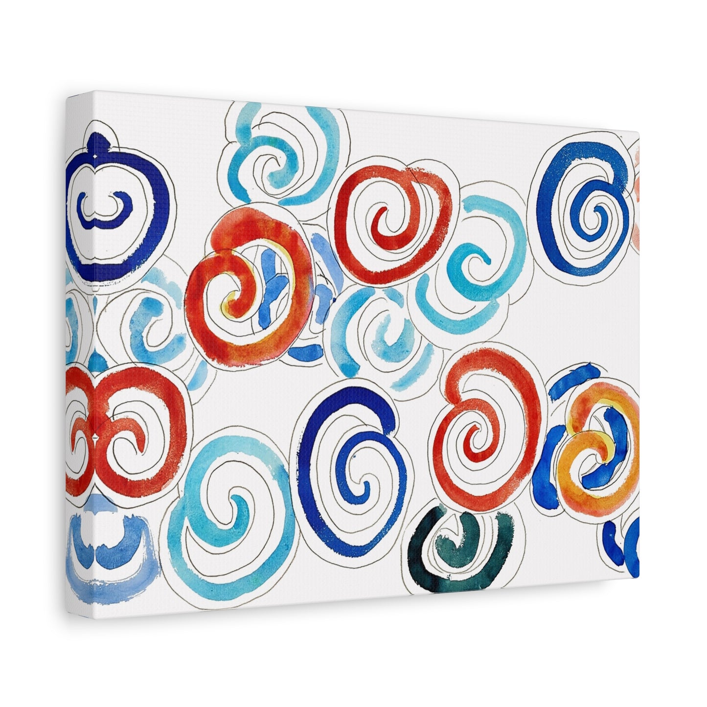 Escargots (1953) by Henri Matisse / Reproduction Fine Art sur Toile / Flanc Large Epaisseur 3.2 cm - 1.25 inch