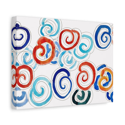 Escargots (1953) by Henri Matisse / Reproduction Fine Art sur Toile / Flanc Large Epaisseur 3.2 cm - 1.25 inch