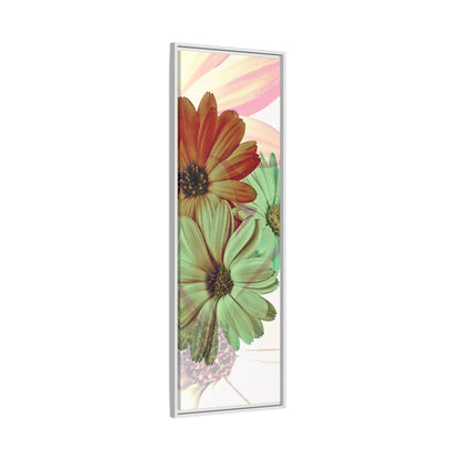 Collection Signature "FLORAL Numéro 14" sur Toile encadrée avec caisse américaine