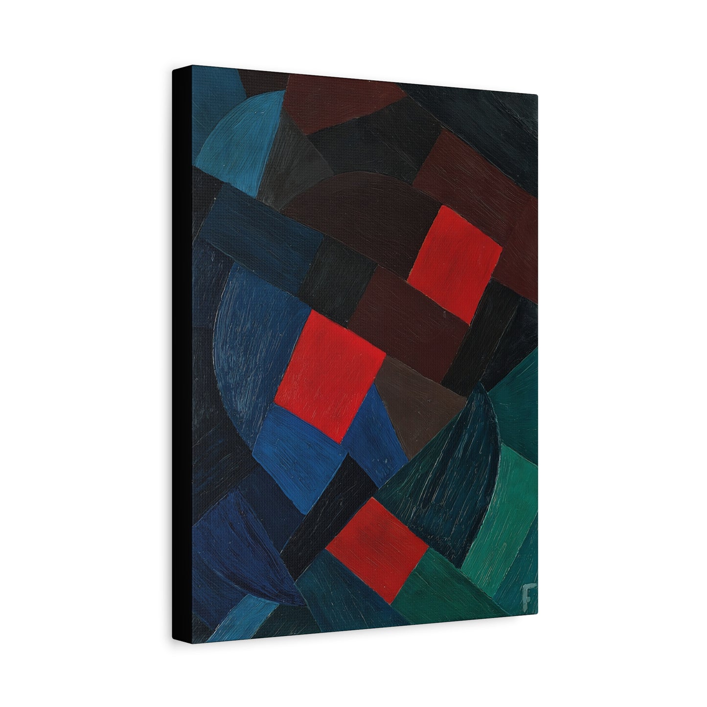 Komposition (1935-1936) by Otto Freundlich  / Reproduction Fine Art sur Toile / Epaisseur 3,2cm - 1'25 po