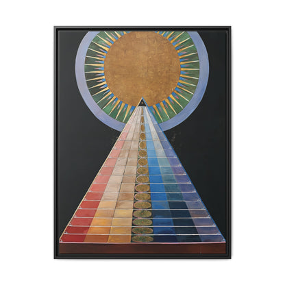 Altarpiece No. 1 Group X (1915) by Hilma af Klint   / Toile encadrée sur caisse américaine