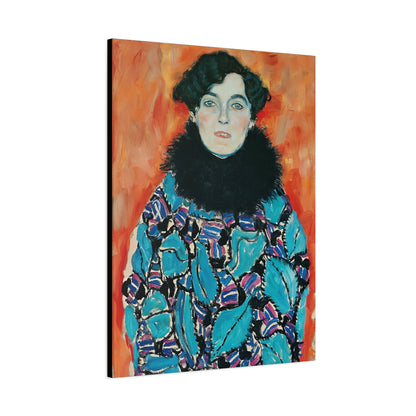 Johanna Staude (1917) by Gustav Klimt / Reproduction Fine Art sur Toile /  Epaisseur 3.2 cm - 1.25 inch