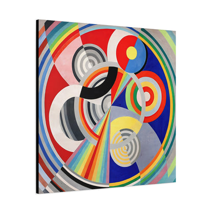 Rythme numéro 1 (1938) by Robert Delaunay / Reproduction Fine Art sur Toile / Large Epaisseur 3.2 cm - 1.25 inch