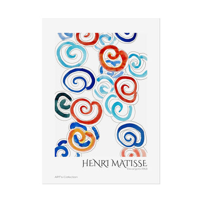 Escargots (1953) by Henri Matisse / Affiche imprimée - Série ART's Collection