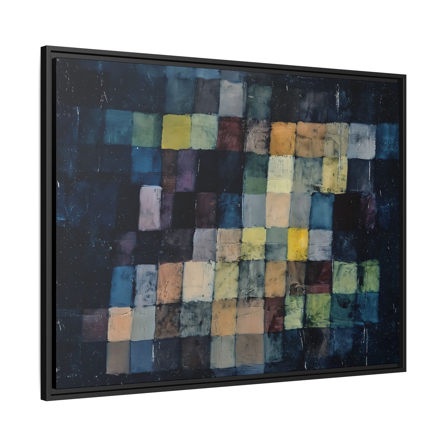 Old sound (1925) ) by Paul Klee  / Toile encadrée sur caisse américaine
