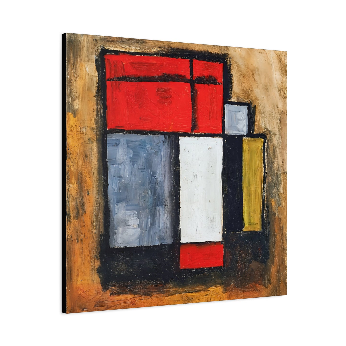 Formas abstractas (1929) by Joaquín Torres-García / Reproduction Fine Art sur Toile /  Epaisseur 3.2 cm - 1.25 inch