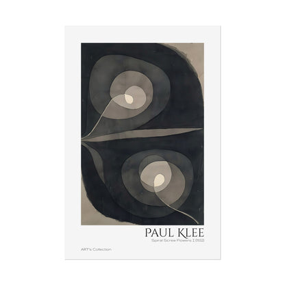 Spiral Screw Flowers I (1932)  by Paul Klee / Affiche imprimée - Série ART's Collection