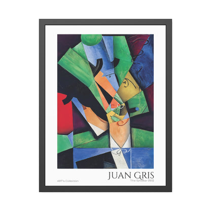The Smoker (1913) by Juan Gris  / Affiche Encadrée série ART's Collection