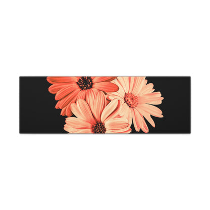 Collection Signature "FLORAL Numéro 6" sur Toile Fine Art sur Toile / Epaisseur 3,2cm - 1'25 po