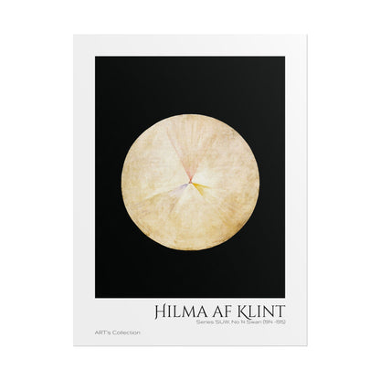 Series SUW, No 14 Swan (1914 -1915) by Hilma af Klint  / Affiche imprimée - Série ART's Collection