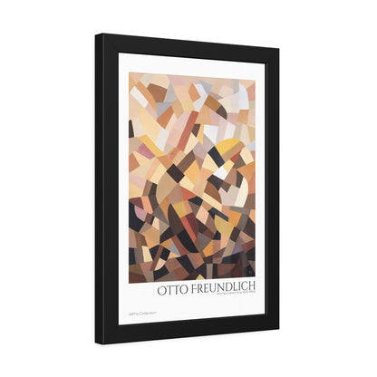 Komposition (ca 1939-1942) by Otto Freundlich  / Affiche Encadrée série ART's Collection